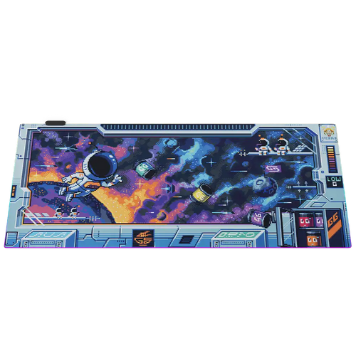 PIXEL CUPS : Astro Lounge RGB Mousepad