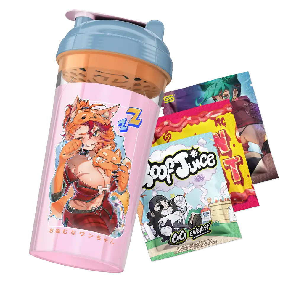 Waifu Cups x Buffpup & ShiaBun: Sleep Over