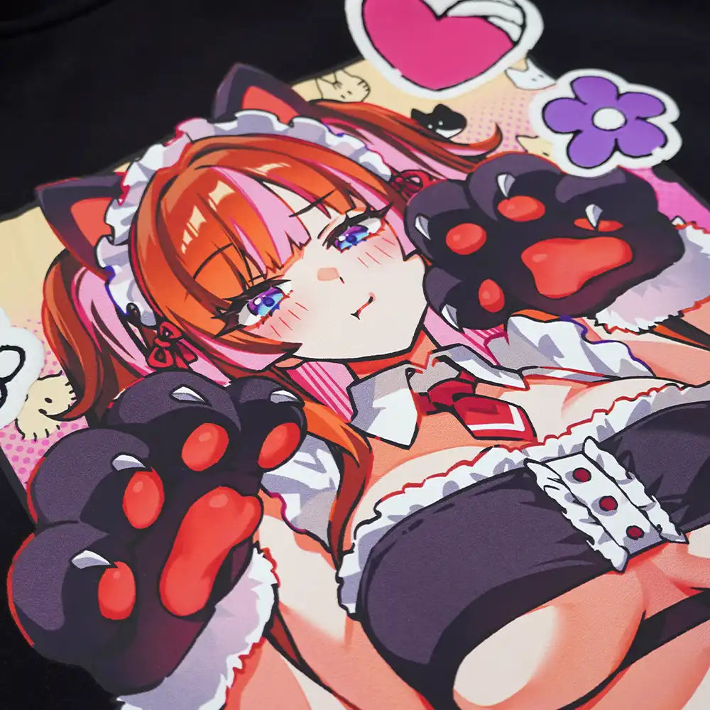 Nyan Service: Cat Ear Zip Hoodie
