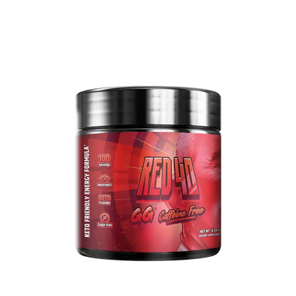 Red 40 Caffeine Free  - 100 Servings