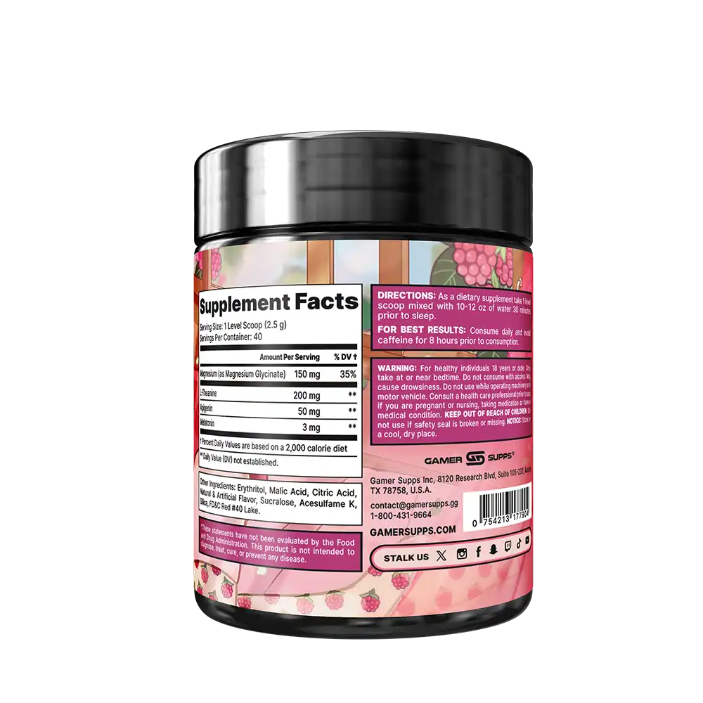 AFK+ (with Melatonin): Razzz Berry Sorbet - 40 Servings