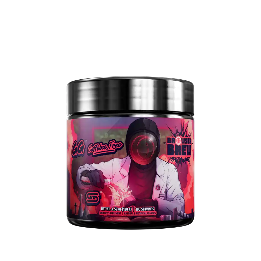 Browser Brew GG by Opera GX Caffeine Free - 100 Servings