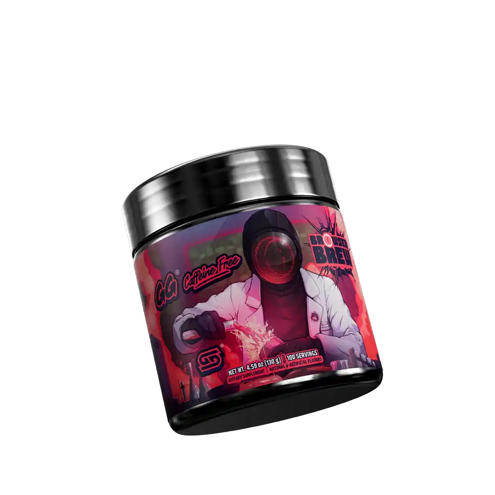 Browser Brew GG by Opera GX Caffeine Free - 100 Servings