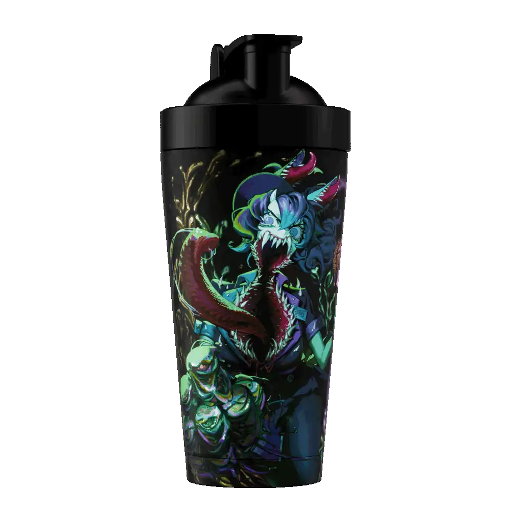 Waifu Cups x CottontailVA: Gluttony Metal Shaker