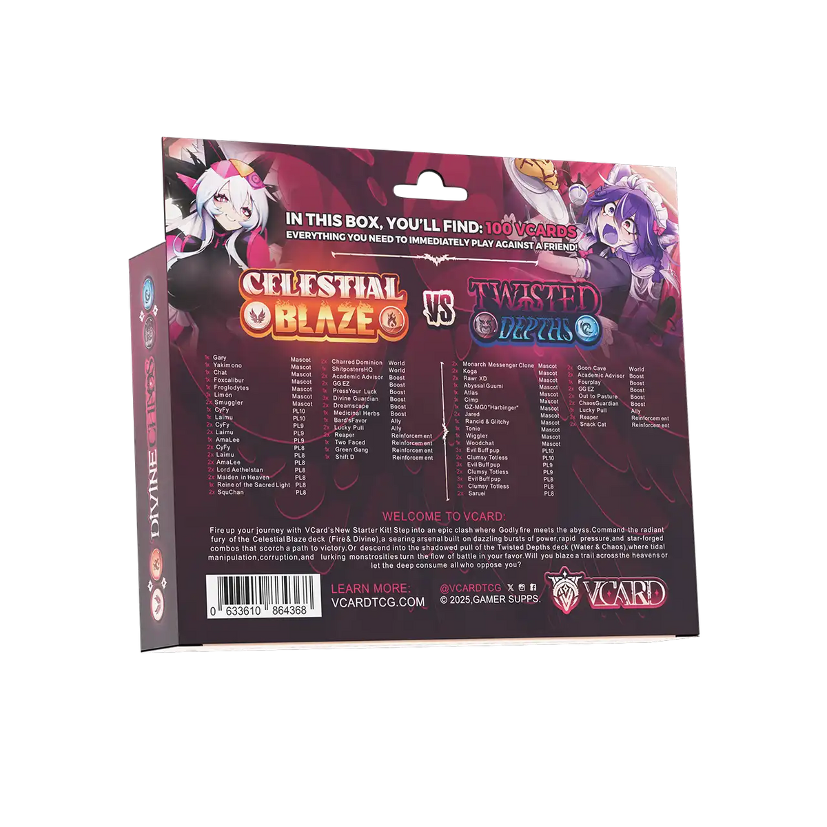 VCard Divine Chaos : 2 Player Starter Kit